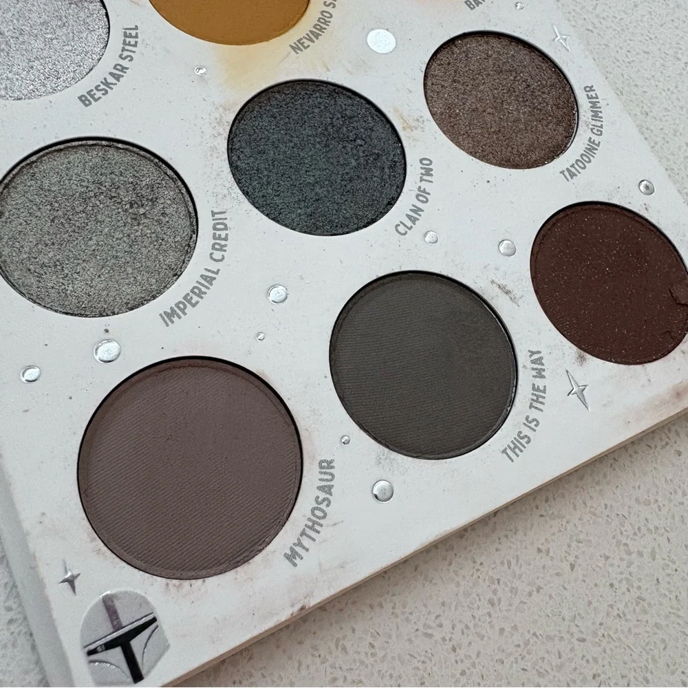 ColourPop Star Wars Mandalorian Eyeshadow Palette